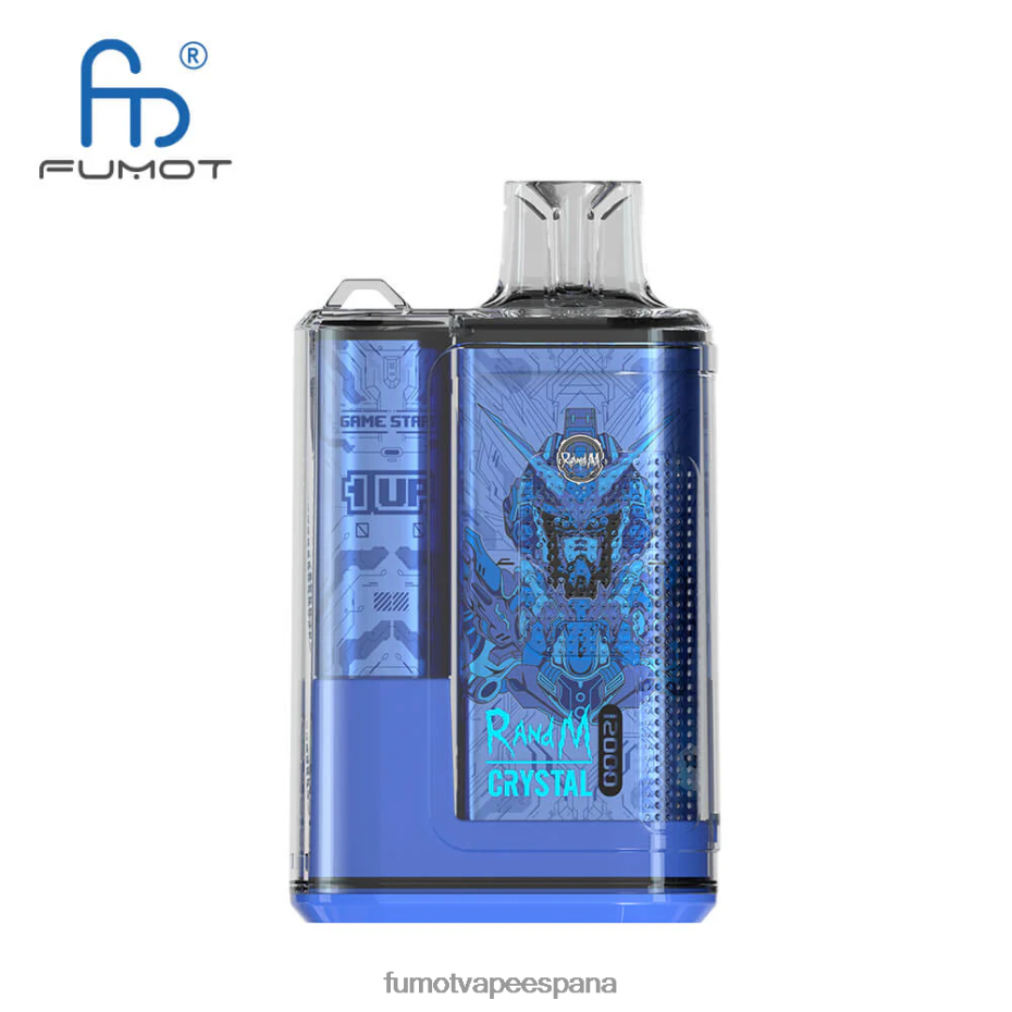 Fumot Crystal 12000 caja de vapeo desechable - 20ml (1 pieza) hielo azul Fumot sabores 2TBVR0257