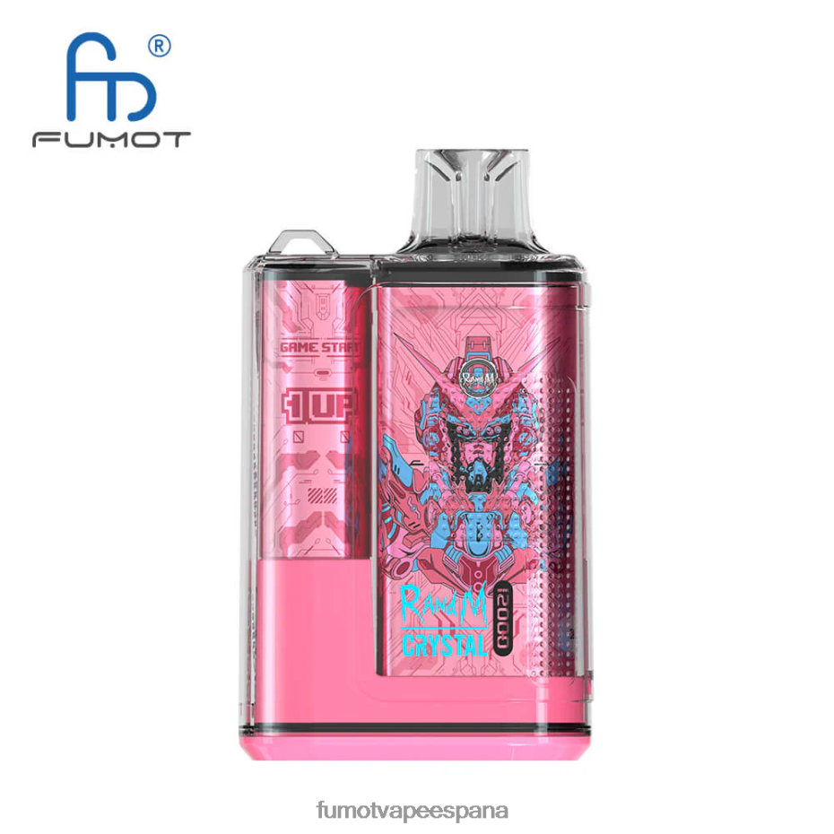 Fumot Crystal 12000 caja de vapeo desechable - 20ml (1 pieza) limonada de bayas Fumot vape precio 2TBVR0255