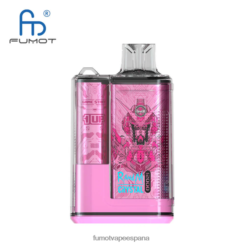 Fumot Crystal 1 pieza - 12000 caja de vapeo desechable 20ml fusión frutal Fumot sabores 2TBVR0267