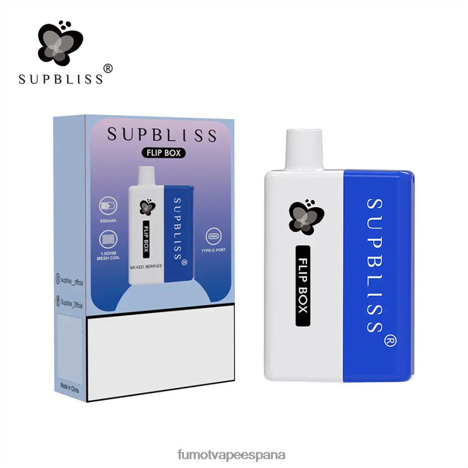 Fumot Supbliss Flip kit de vapeo reemplazable box 6000 - 10ml (1 pieza) Batido de plátano Fumot tech 2TBVR0330