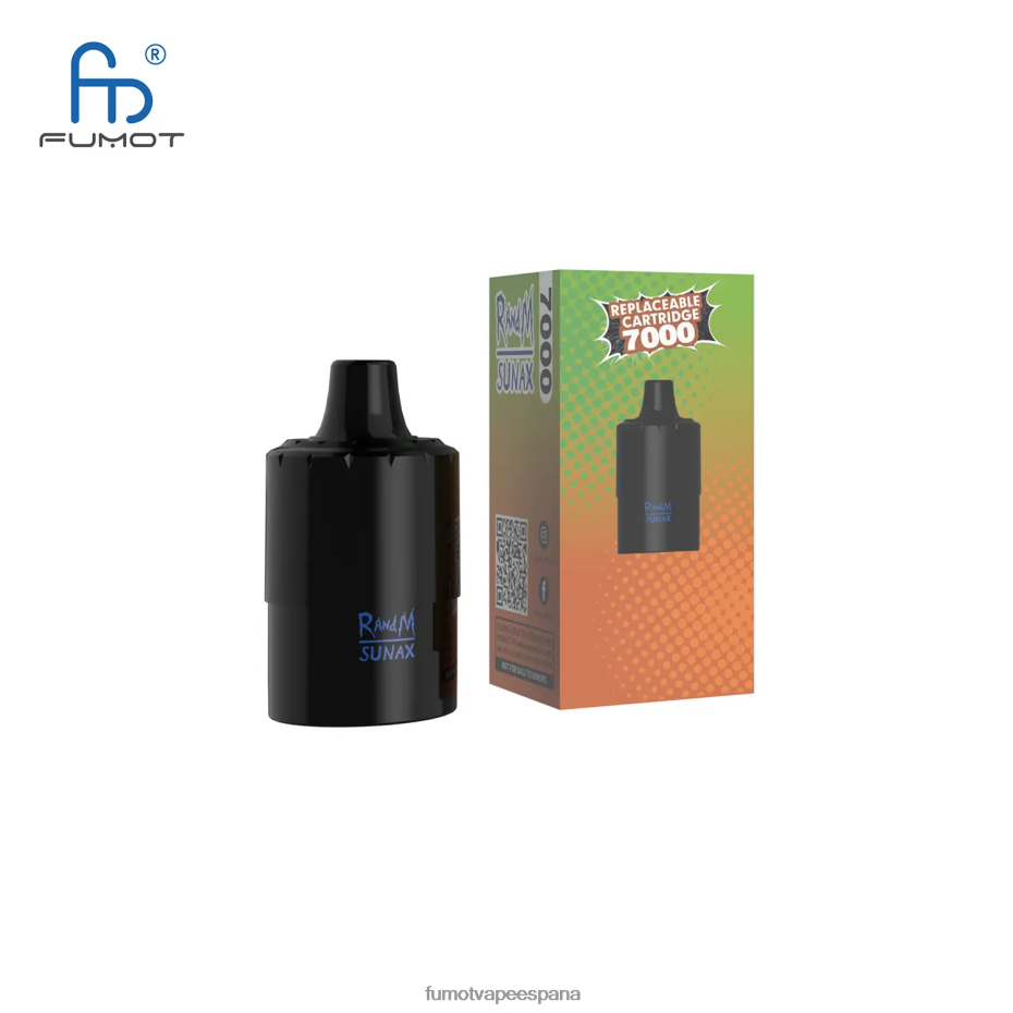 Fumot Sunax Cartucho de vapeo reemplazable 7000 (1 pieza) hielo exuberante vaporizador Fumot 2TBVR0489