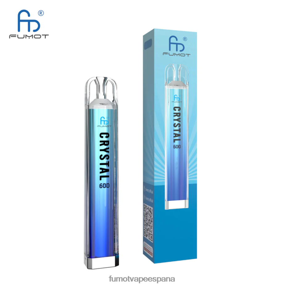 Fumot Crystal Vaporizador desechable de 2 ml (juego de 3 piezas) - compatible con 600 tpd Lima Limon Fumot vape españa 2TBVR0392