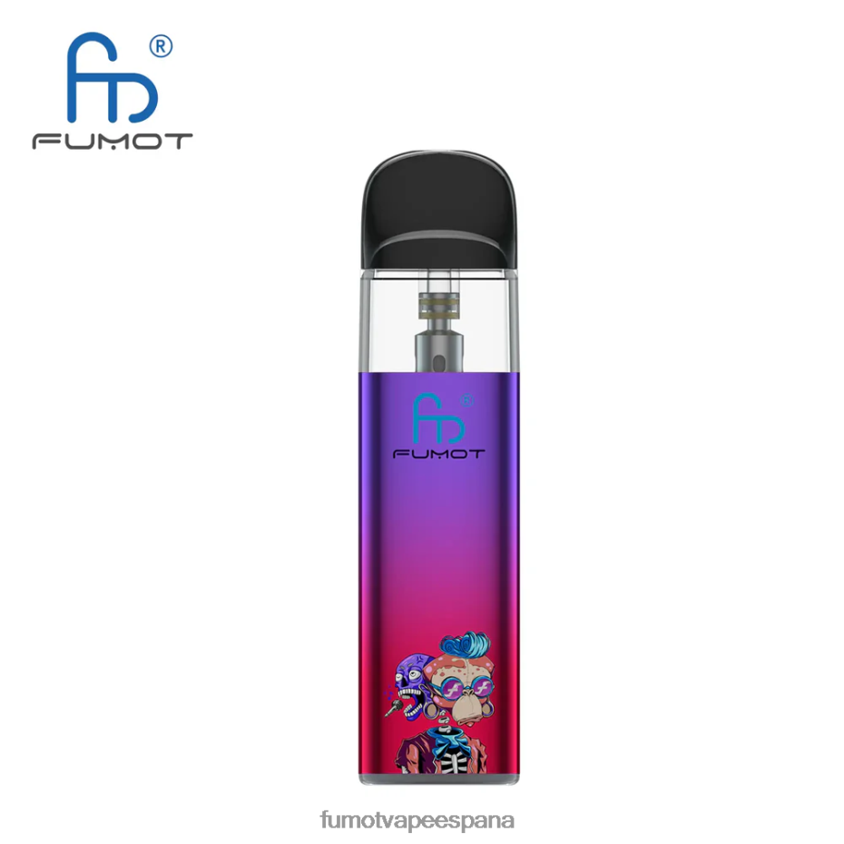 Fumot Dazzle Lite kit de vapeo vacío compatible con tpd (1 pieza) verde-morado Fumot españa 2TBVR0551