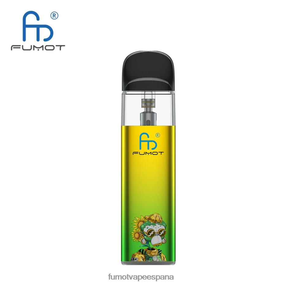 Fumot Dazzle Lite kit de vapeo vacío compatible con tpd (1 pieza) verde-morado Fumot españa 2TBVR0551