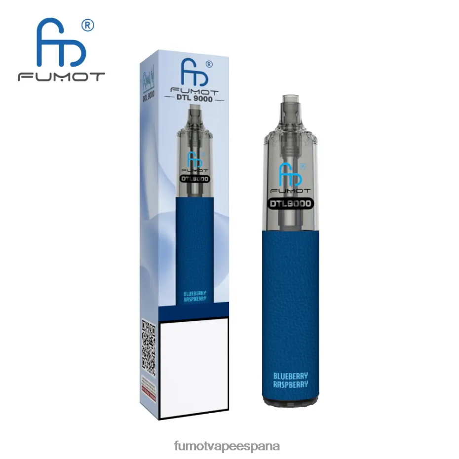 Fumot DTL bolígrafo vapeador desechable 9000- 18ml (1 pieza) limón frambuesa azul vaporizador Fumot 2TBVR0369