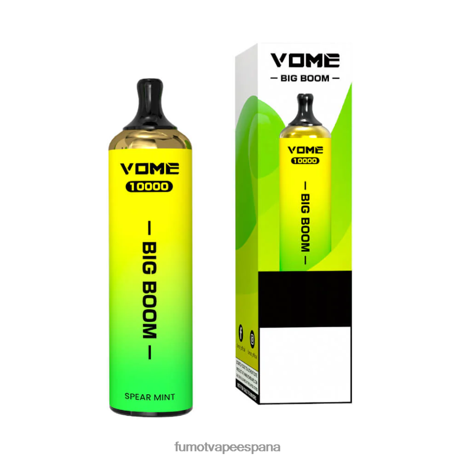 Fumot Vome Big Boom bolígrafo vapeador desechable 10000 - 20ml (1 pieza) hielo exuberante vaporizador Fumot 2TBVR0449